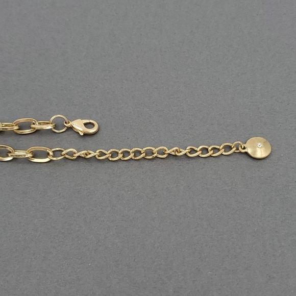 Rox by Alexa Polished Gemstones & Gold Necklace - Picture 4 of 7